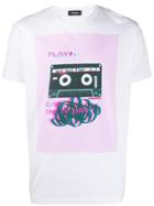 Dsquared2 Tape Print T-shirt - White