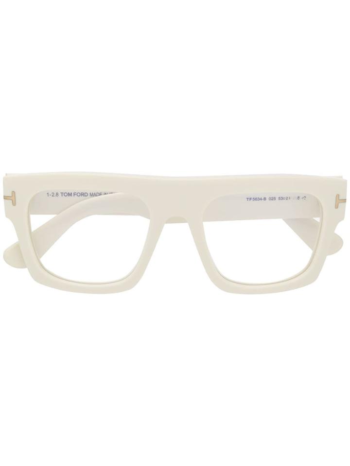 Tom Ford Eyewear Fausto Optical Framesr - White