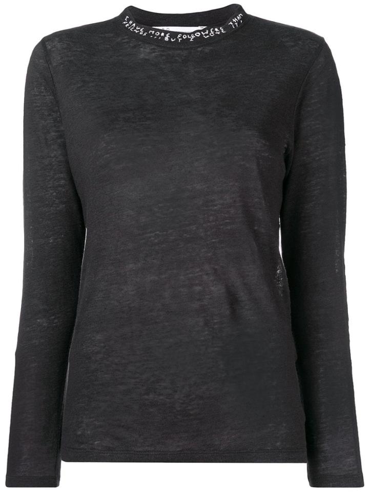 Iro More Followers Jumper - Black
