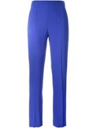 Emanuel Ungaro Front Pleat Trousers - Blue