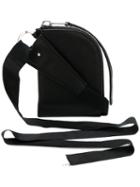 Rick Owens - Smiley Face Clutch - Women - Calf Leather/lamb Nubuck Leather - One Size, Black, Calf Leather/lamb Nubuck Leather