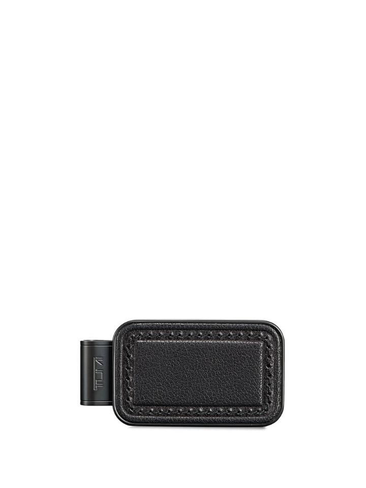 Tumi Grained Money Clip - Black