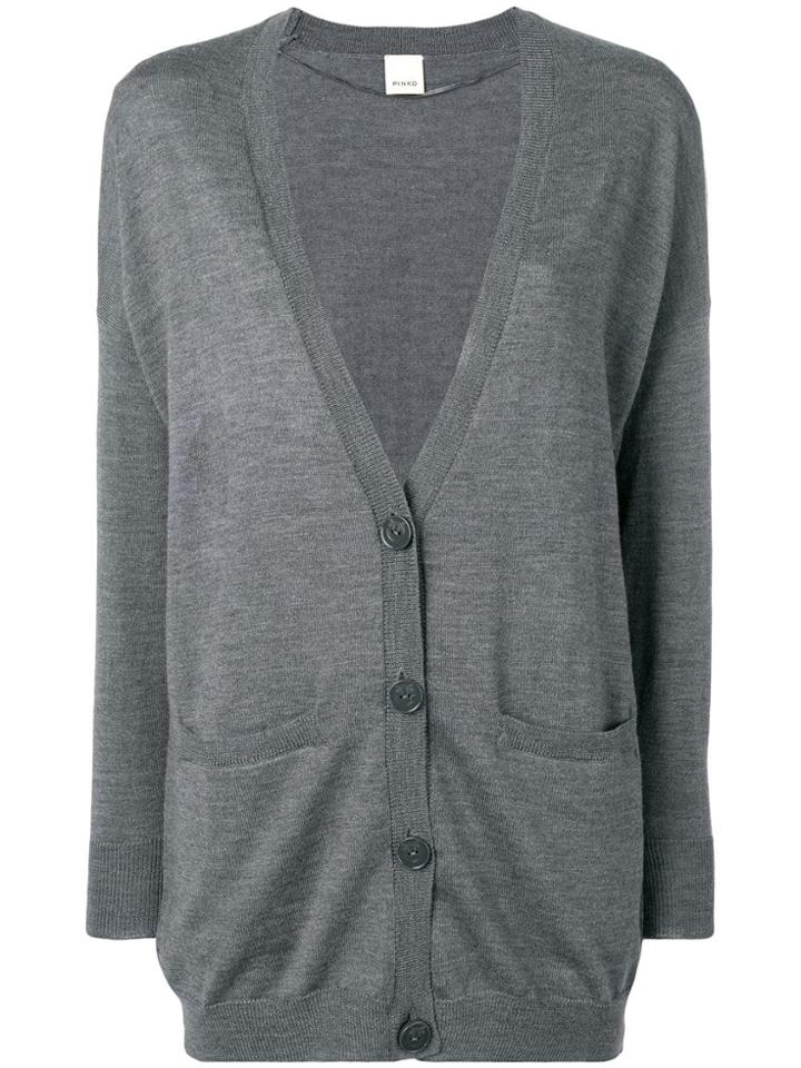 Pinko Mid-length Cardigan - Grey