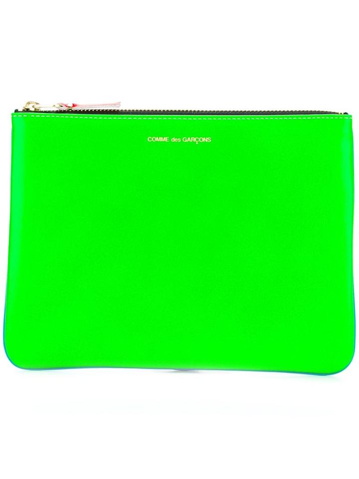 Comme Des Garçons Wallet 'super Fluo' Clutch Wallet