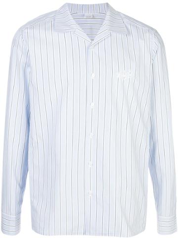 Childs Striped Pyjama Shirt - Blue
