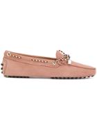 Tod's Gommino Loafers - Pink & Purple