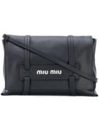Miu Miu Large Shoulder Bag - Black