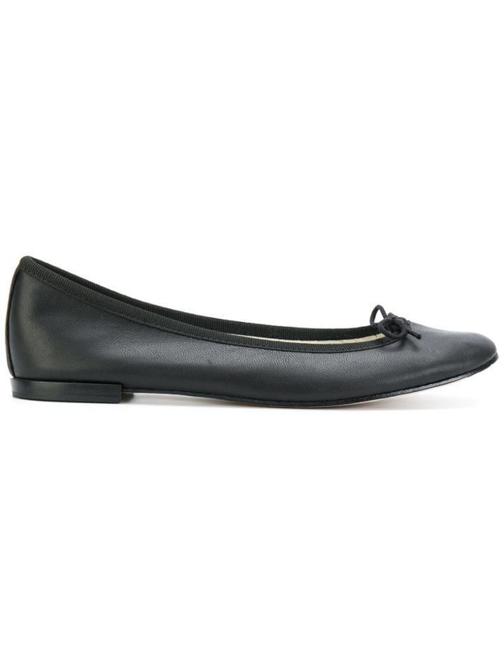 Repetto Bow Detail Ballerinas - Black