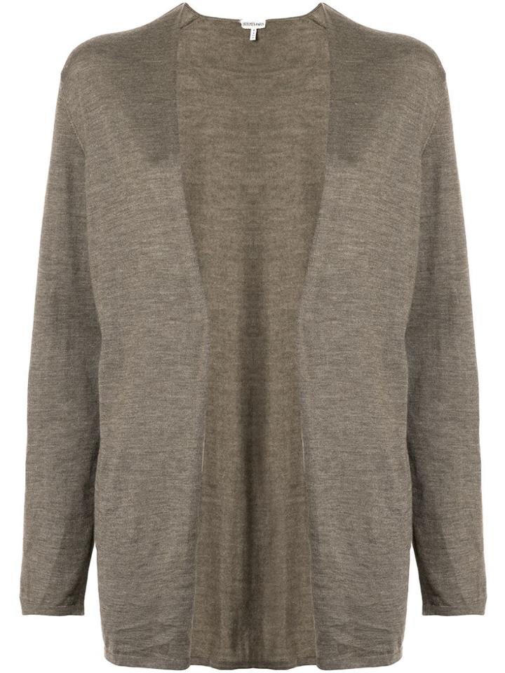 Hermès Pre-owned Open Front Cardigan - Brown