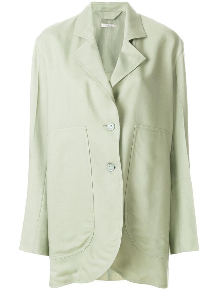 Nina Ricci Oversized Blazer - Green
