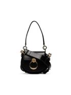 Chloé Black Tess Small Leather Shoulder Bag