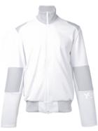 Y-3 - Arm Logo Zipped Sweatshirt - Men - Cotton/polyester - Xl, White, Cotton/polyester