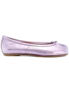 Maison Margiela Tabi Ballerina Shoes - Pink & Purple