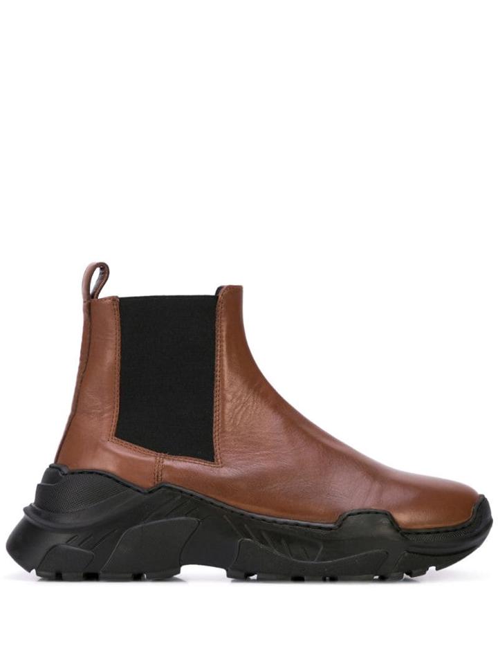 Tibi Diego Boots - Red