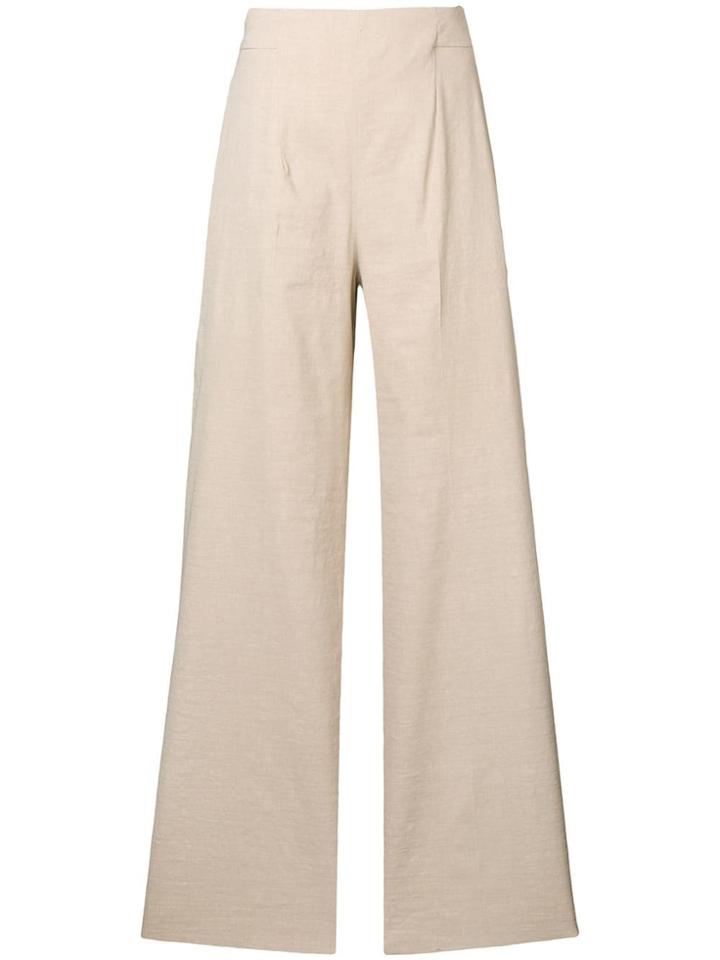 Pinko Flared Trousers - Neutrals
