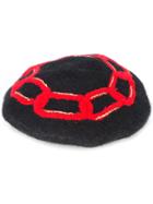 Raquel Allegra Knit Beret - Black