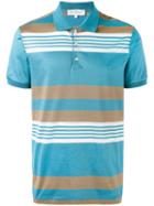 Salvatore Ferragamo - Striped Polo Shirt - Men - Cotton - Xxl, Beige, Cotton