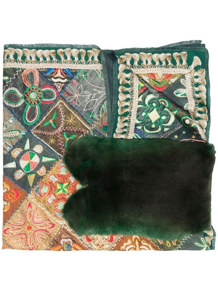 Pierre-louis Mascia Fanory Scarf - Green