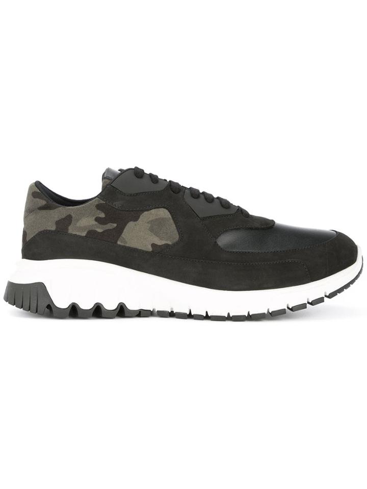 Neil Barrett City Trainer Sneakers - Black