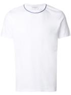 Officine Generale Contrast Trim T-shirt - White