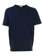 Marni - Tonal Panel T-shirt - Men - Cotton - 44, Blue, Cotton
