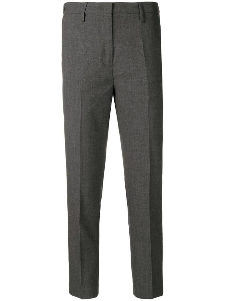 Blanca Slim Tapered Trousers - Grey