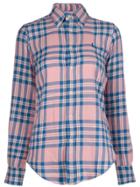 Polo Ralph Lauren Plaid Long-sleeve Shirt - Blue