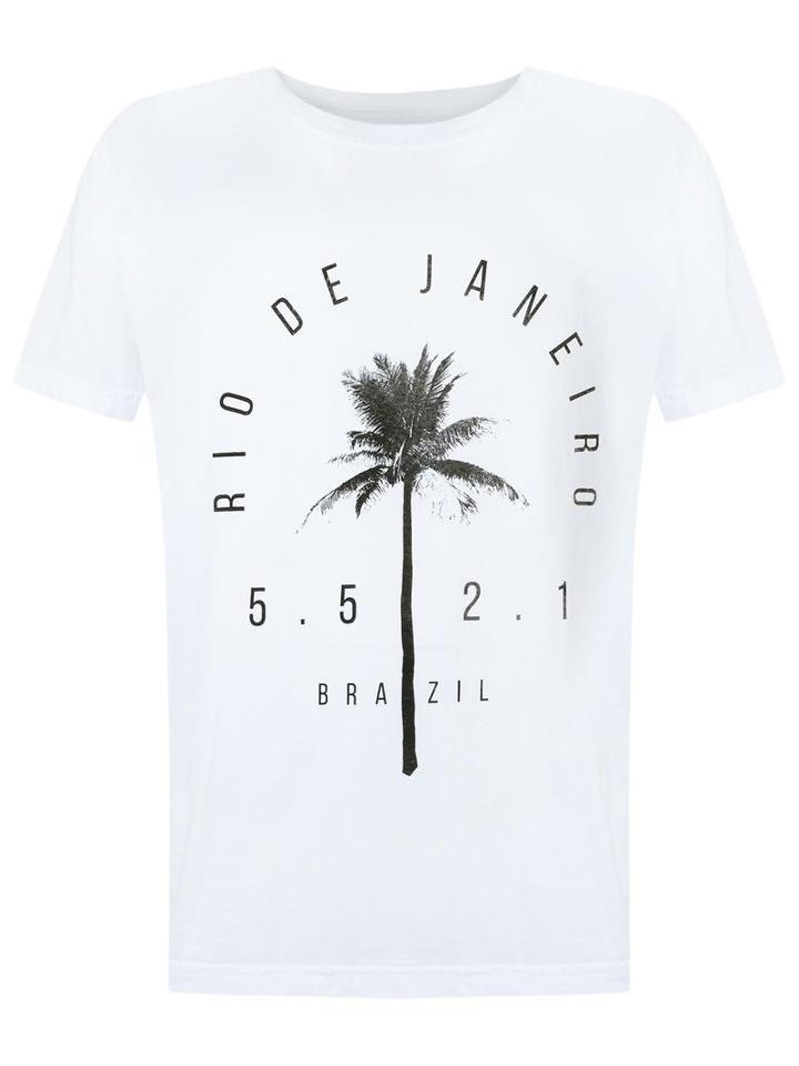 Osklen - Printed T-shirt - Men - Cotton - M, White, Cotton