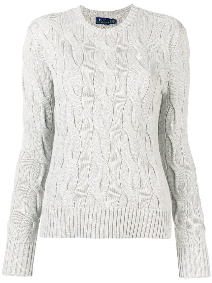 Polo Ralph Lauren Cable Knit Sweater - Grey