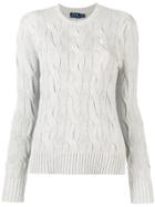 Polo Ralph Lauren Cable Knit Sweater - Grey