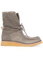 Hender Scheme Wallabee Ankle Boots - Grey