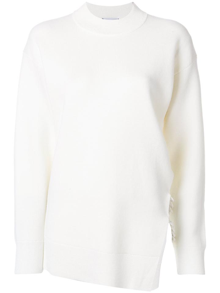 Carven Chain Link Detail Jumper - Nude & Neutrals