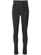 Isabel Marant - Skinny Trousers - Women - Cork - 40, Grey, Cork