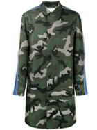Valentino Camouflage Coat - Green