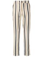 Berwich Striped Trousers - Neutrals