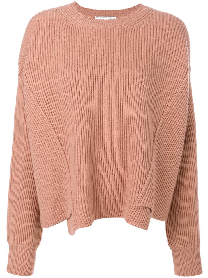 Stella Mccartney Ribbed Jumper - Pink & Purple