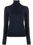 Nuur Turtleneck Slim-fit Jumper - Blue