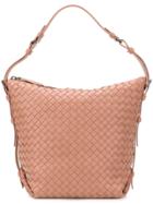 Bottega Veneta Intrecciato Bucket Bag - Pink
