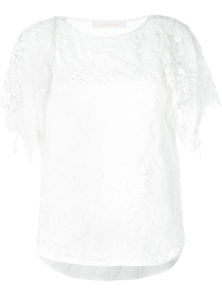 See By Chloé Guipure Lace Top