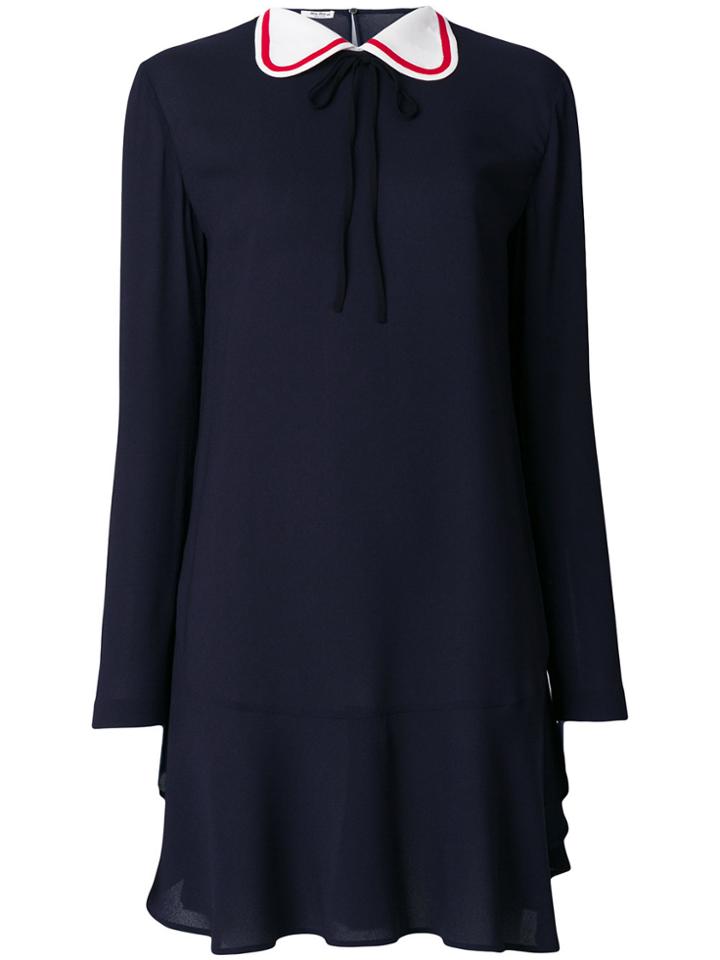 Miu Miu Short Day Dress - Blue