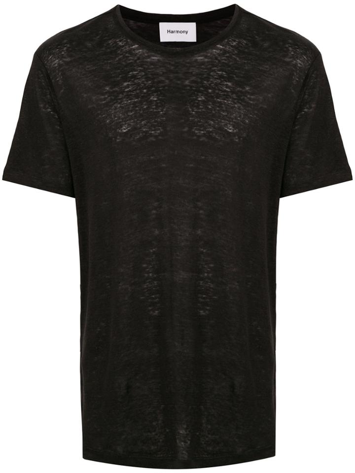 Harmony Paris Plain T-shirt - Black