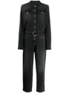 Pinko Denim All In One Jumpsuit - Black
