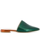 Aldo Castagna Aldo Castagna Elsa1wips Verde Leather/fur/exotic