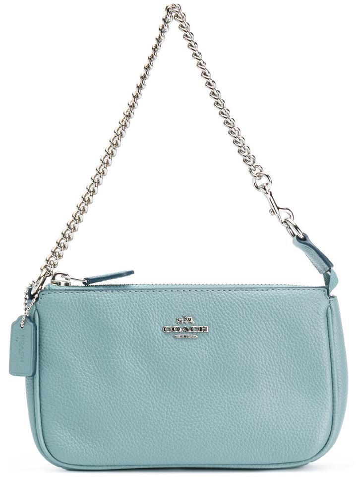 Coach - Nolita Wristlet Clutch - Women - Leather - One Size, Grey, Leather