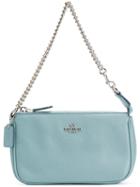 Coach - Nolita Wristlet Clutch - Women - Leather - One Size, Grey, Leather