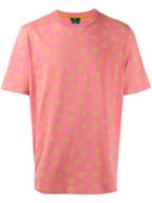 Ps Paul Smith Stamp Print Crew Neck T-shirt - Pink