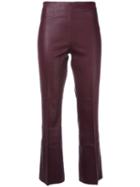 By Malene Birger 'phase' Trousers, Women's, Size: 38, Pink/purple, Sheep Skin/shearling