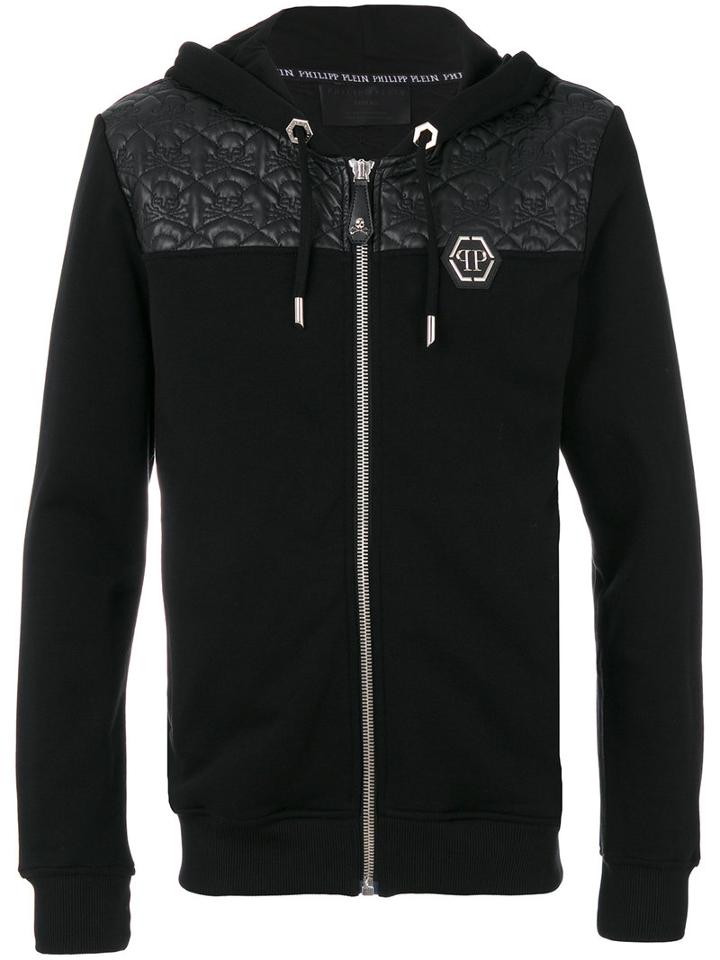 Philipp Plein - Tadako Hoodie - Men - Cotton/polyester/polyurethane - Xl, Black, Cotton/polyester/polyurethane