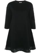 Moncler Drawstring Hem Mini Dress - Black