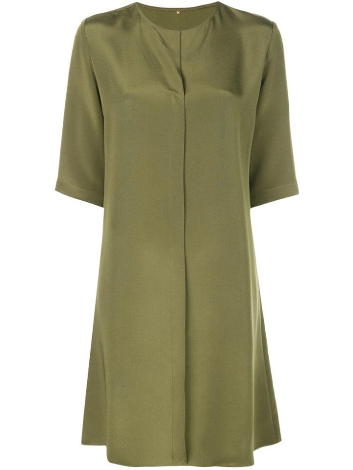 Peter Cohen Minimal Mini Dress - Green